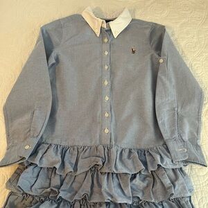 Ralph Lauren Shirt Dress Kids 7